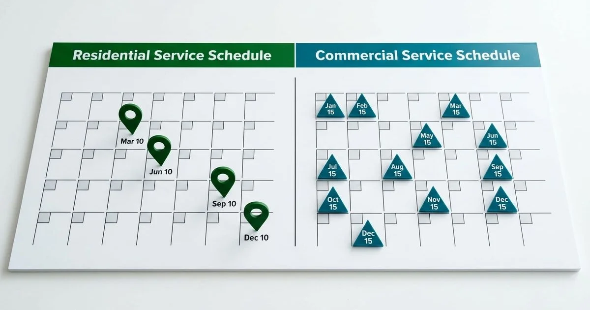 Quarterly vs monthly calendar comparison