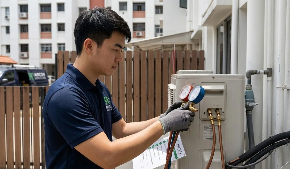 Aircon Gas Top-Up