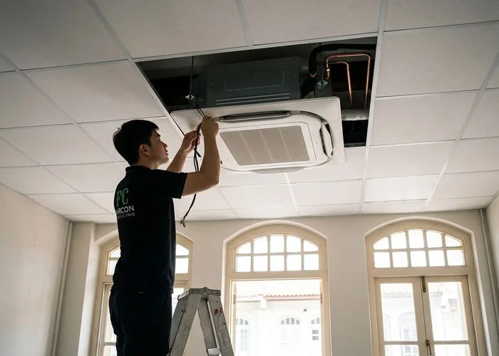 Installation work sample 4