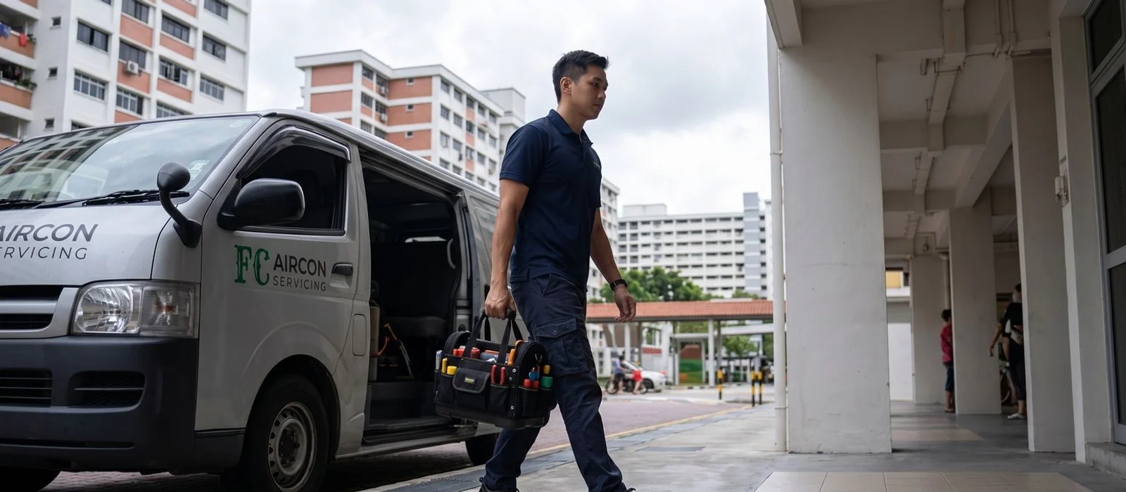 FC Aircon servicing in Bedok
